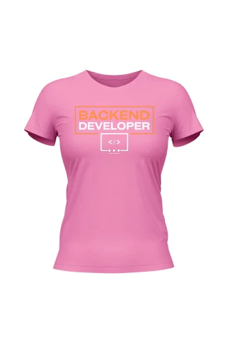 Koszulka damska Backend developer