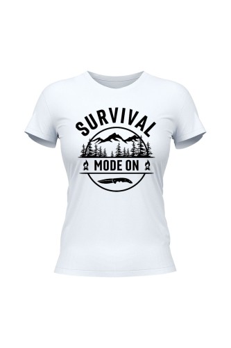 Koszulka damska Survival mode on
