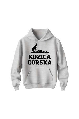 Bluza dziecięca z kapturem Kozica górska