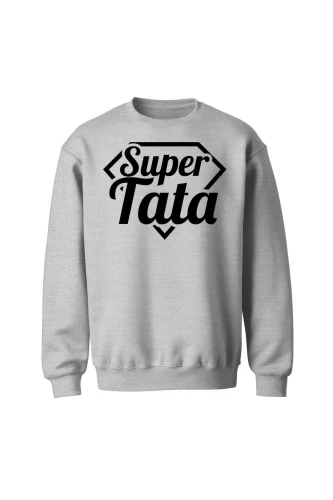 Bluza męska bez kaptura Super Tata