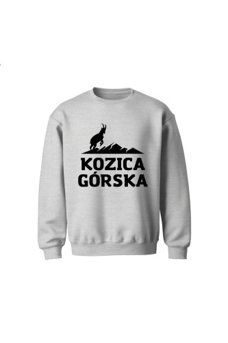 Bluza dziecięca bez kaptura Kozica górska