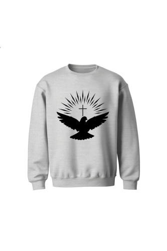 Bluza dziecięca bez kaptura Gołąb duch święty