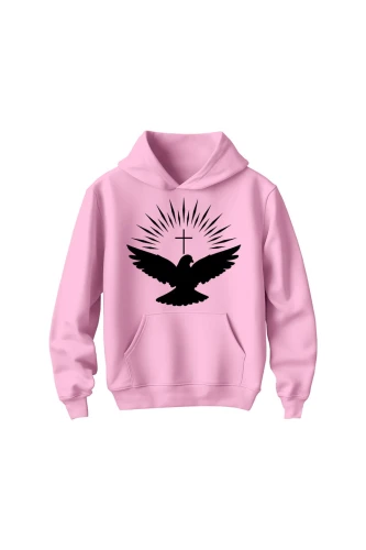 Bluza dziecięca z kapturem Gołąb duch święty