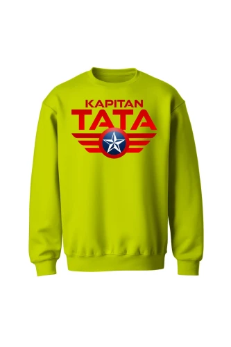 Bluza męska bez kaptura Kapitan Tata