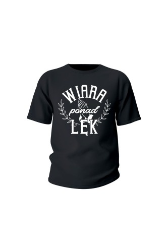 Koszulka dziecięca Wiara ponad lęk