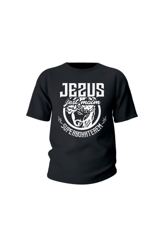 Koszulka dziecięca Jezus jest moim superbohaterem