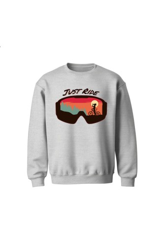 Bluza dziecięca bez kaptura Just Ride Gogle