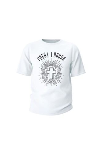 Koszulka dziecięca Pokój i dobro