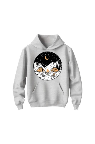 Bluza dziecięca z kapturem Biwak Nocą