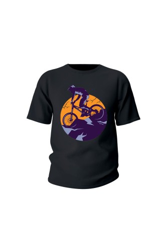 Koszulka dziecięca Enduro MTB Góry