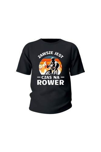Koszulka dziecięca Zawsze jest czas na rower Szosa
