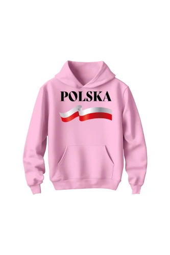 Bluza dziecięca z kapturem POLSKA