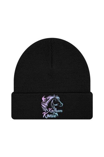 Czapka zimowa Kocham konie