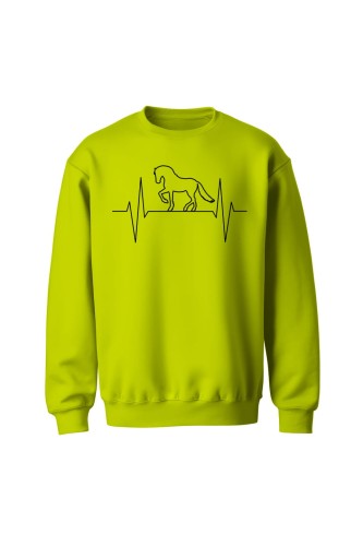 Bluza bez kaptura Moje serce bije w rytmie kopyt 