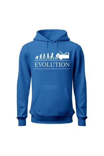 Bluza z kapturem Ewolucja Mechanika
