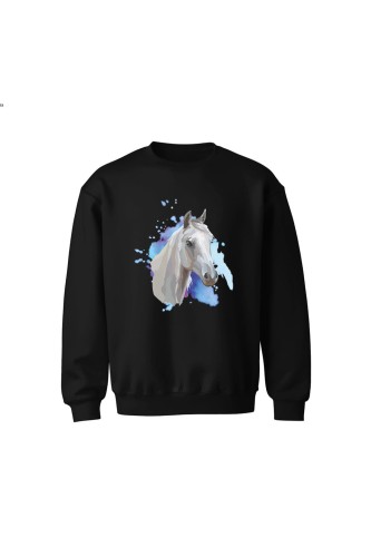 Bluza dziecięca bez kaptura Siwy