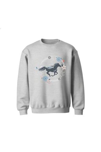 Bluza dziecięca bez kaptura Piękny Galopujący Koń