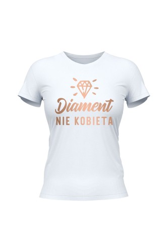 Koszulka damska Diament nie kobieta
