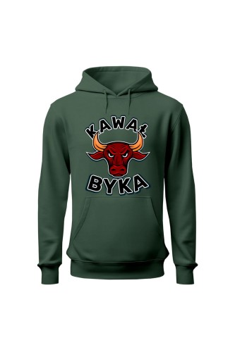 Bluza męska z kapturem Kawał byka