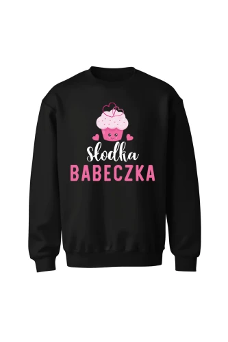 Bluza bez kaptura Słodka babeczka