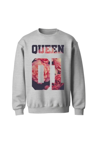 Bluza bez kaptura Queen 01