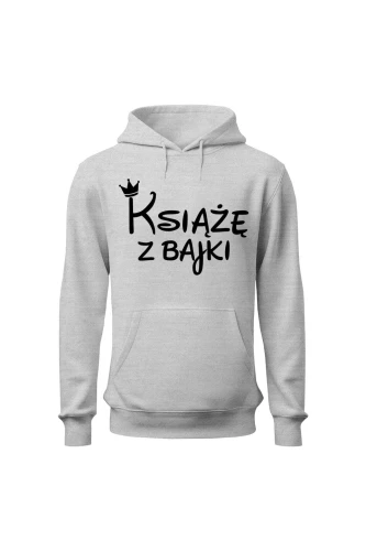 Bluza męska z kapturem Książę z bajki