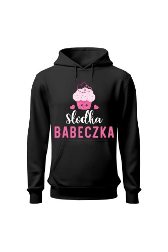 Bluza damska z kapturem Słodka babeczka