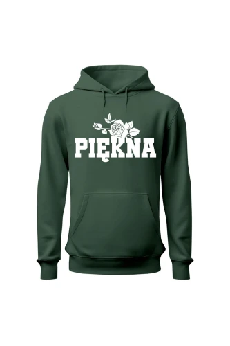 Bluza damska z kapturem Piękna
