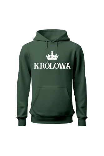 Bluza damska z kapturem Królowa
