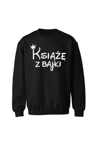Bluza bez kaptura Książę z bajki
