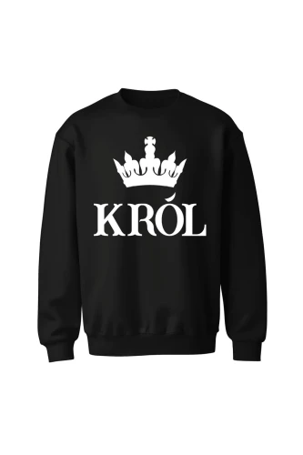 Bluza bez kaptura Król
