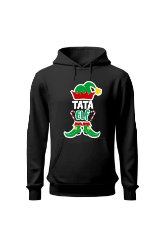 Bluza męska z kapturem Tata elf