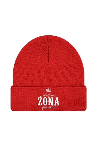 Czapka zimowa Królowa Żona pierwsza