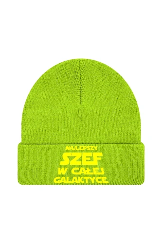 Czapka zimowa Najlepszy szef w całej galaktyce