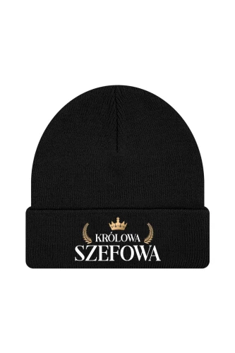 Czapka zimowa Królowa Szefowa