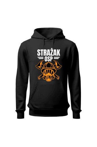 Bluza męska z kapturem Strażak OSP