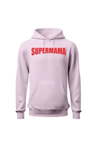 Bluza damska z kapturem Supermama