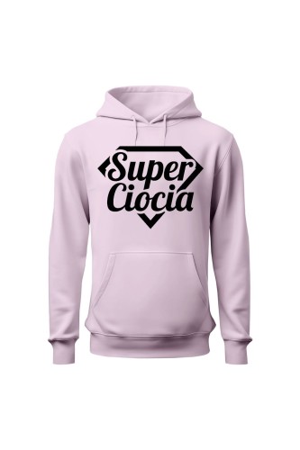 Bluza damska z kapturem Super ciocia