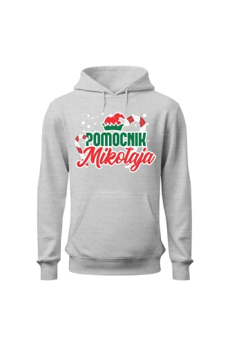 Bluza damska z kapturem Pomocnik Mikołaja