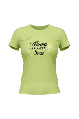 Koszulka damska Mama o złotym sercu