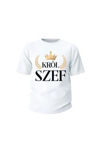 Koszulka dziecięca Król szef