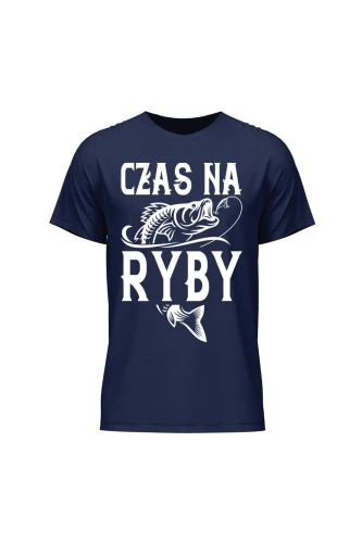 Koszulka męska Czas na ryby