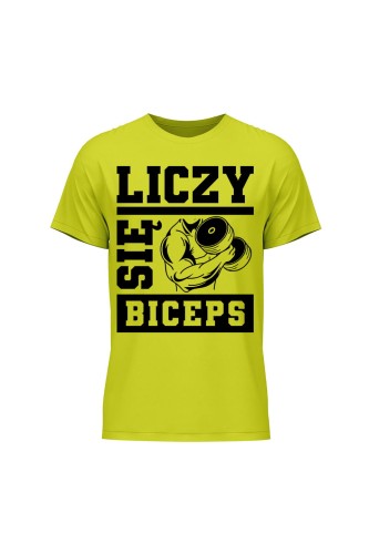 Koszulka męska Liczy się biceps