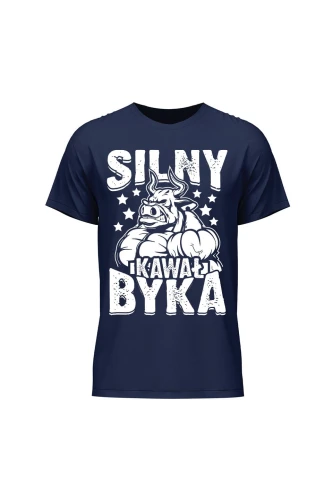 Koszulka męska Silny Kawał Byka