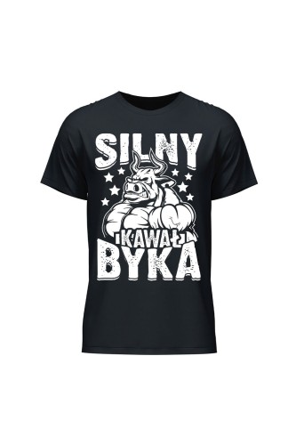 Koszulka męska Silny Kawał Byka