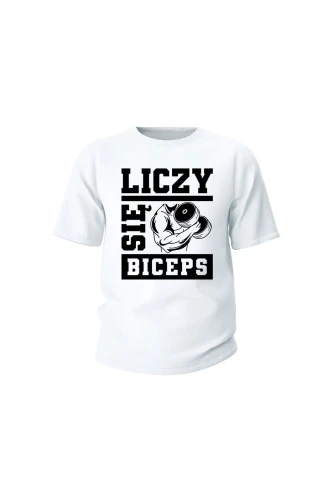 Koszulka dziecięca Liczy się biceps
