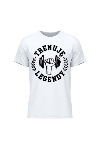 Koszulka męska Trenuję legendy