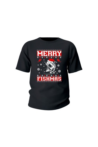 Koszulka dziecięca Merry Fishmas