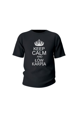 Koszulka dziecięca Keep Calm and łów karpia