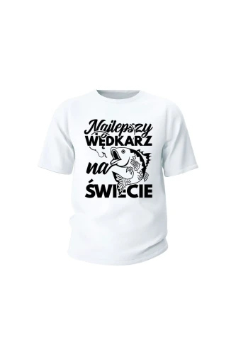 Koszulka dziecięca Najlepszy wędkarz na świecie